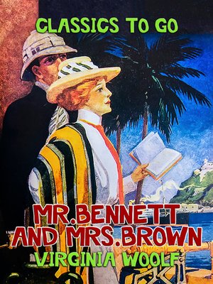 cover image of Mr. Bennett and Mrs. Brown
